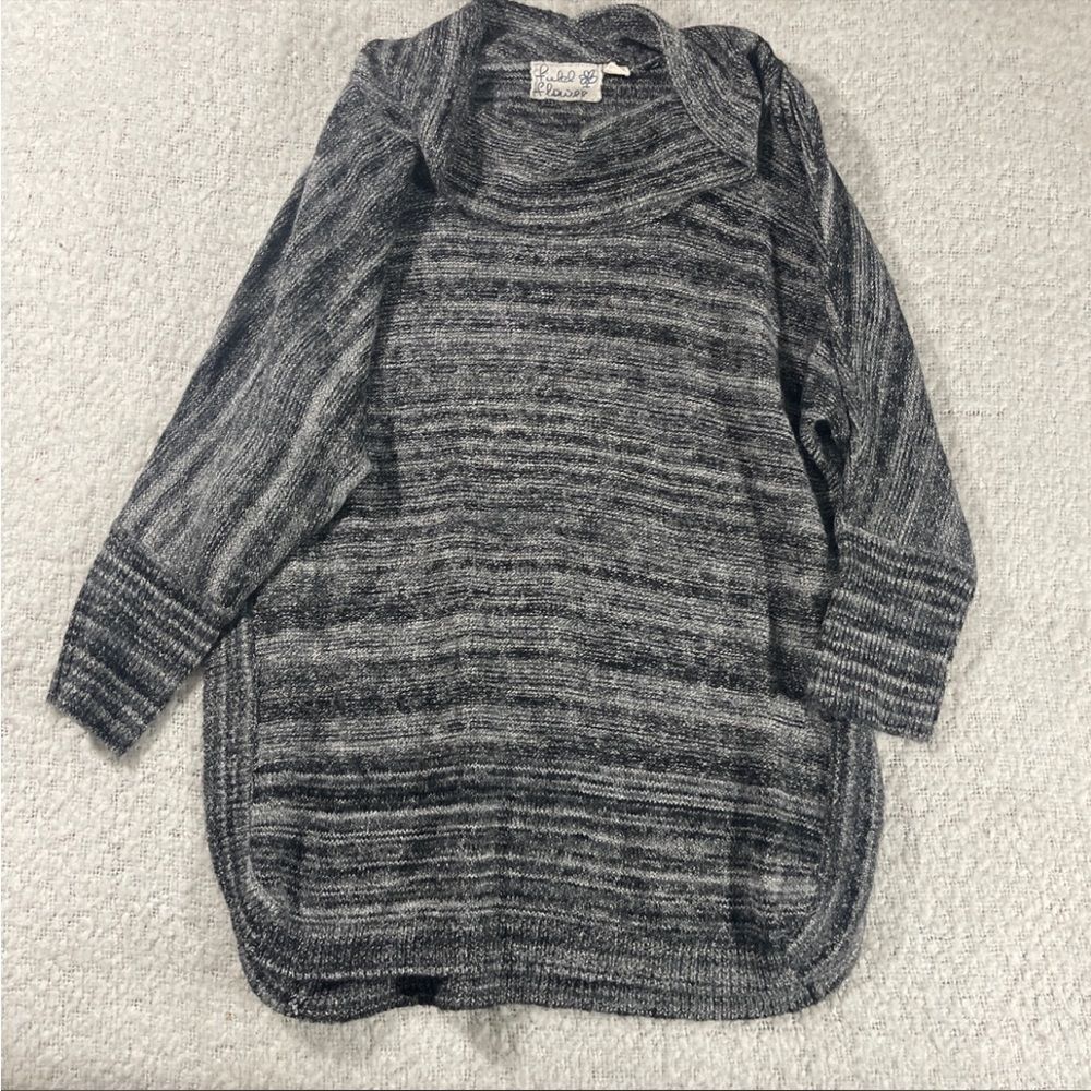 Anthro field & flower cowl neck sweater small
